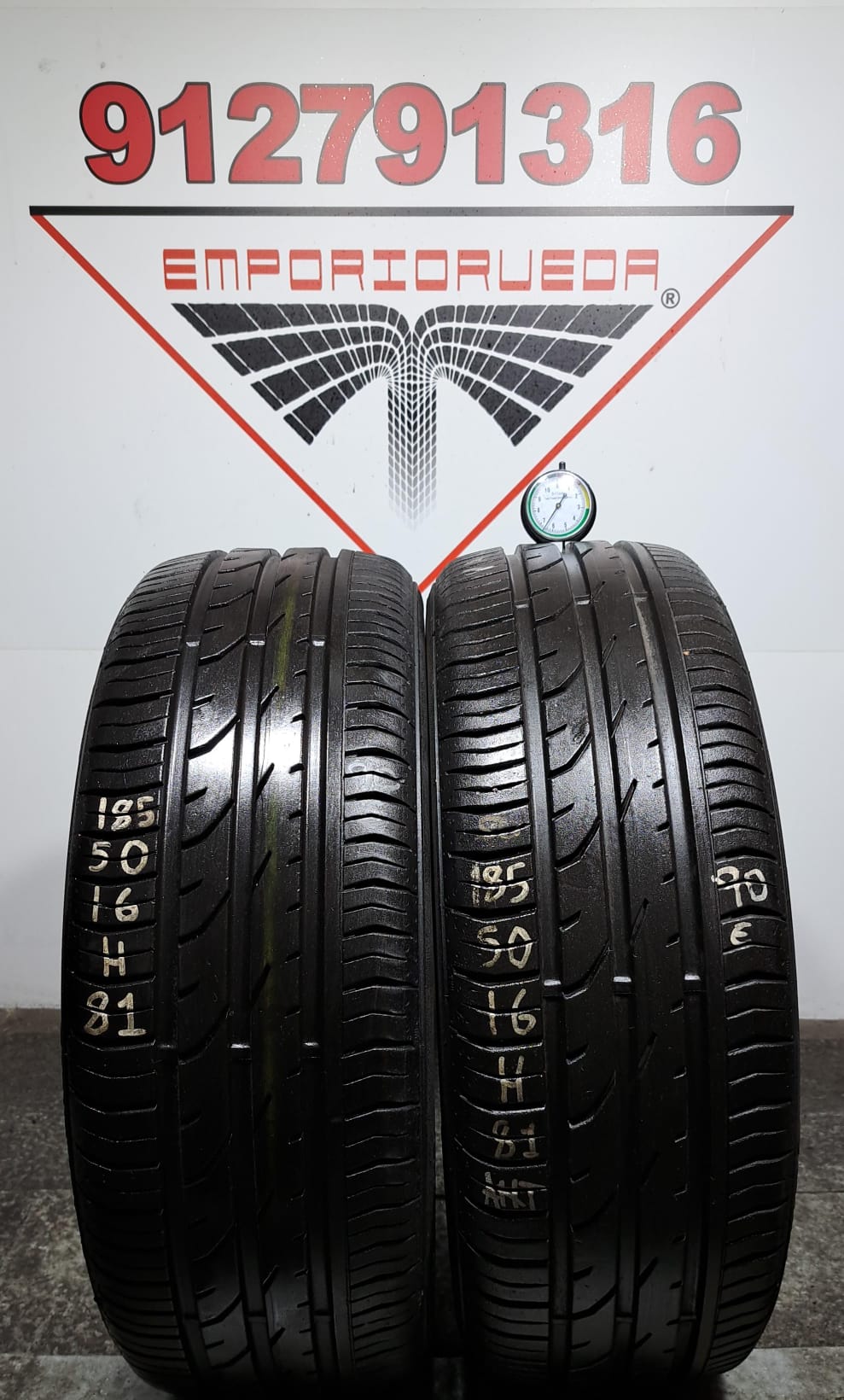 CONTINENTAL CONTIPREMIUMCONTACT 2 USADO  185/50 R16 81 H